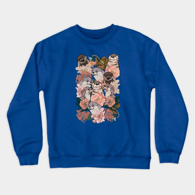 Because Otter Crewneck Sweatshirt by huebucket